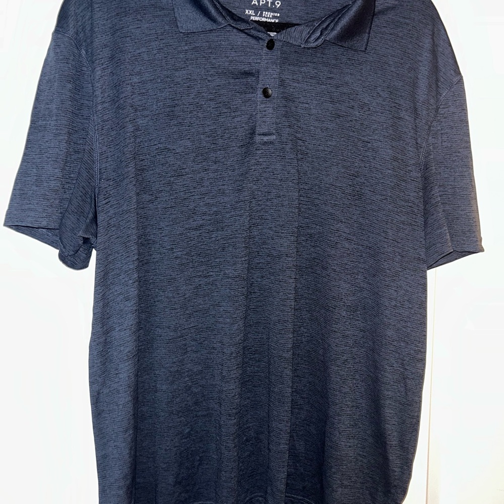 Apt. 9 Men's Blue Polo Shirt